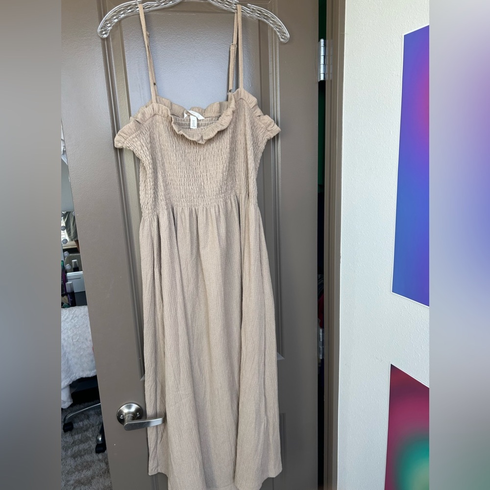 TAN SUNDRESS H&M